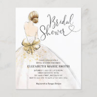 Invitation de Mariage de mariée à bas prix