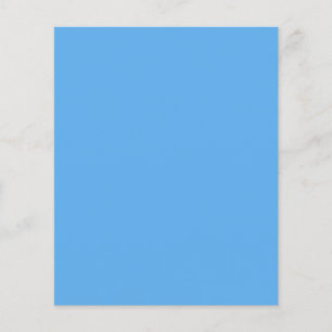 Prospectus 11,4 Cm X 14,2 Cm Jeans bleus (couleur solide)