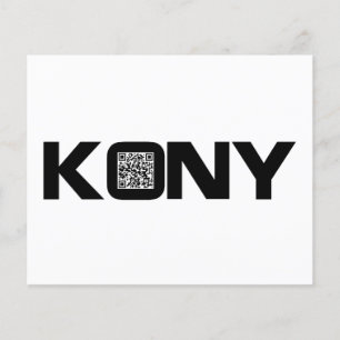 Prospectus 11,4 Cm X 14,2 Cm Kony 2012 Video QR Code Joseph Kony