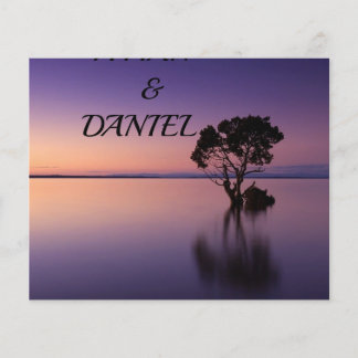 PROSPECTUS 11,4 CM X 14,2 CM LA FAIRE-PART DE MARIAGE POURPULAIRE