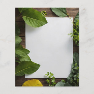 Prospectus 11,4 Cm X 14,2 Cm "La sérénité de la nature"