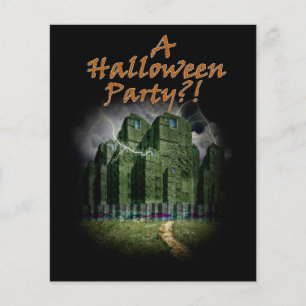 Prospectus 11,4 Cm X 14,2 Cm Le côté sombre de la ville hantée Halloween