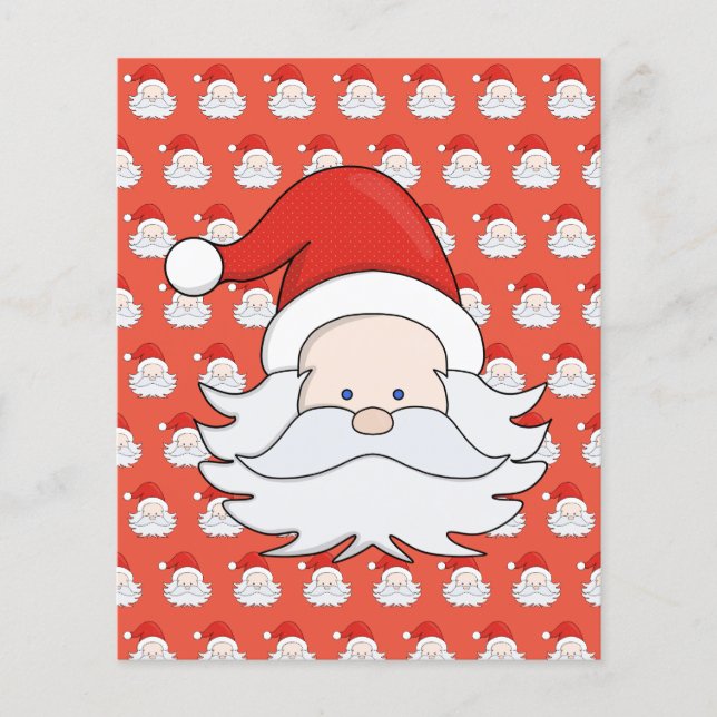 Prospectus 11,4 Cm X 14,2 Cm Le mignon Père Noël (Devant)