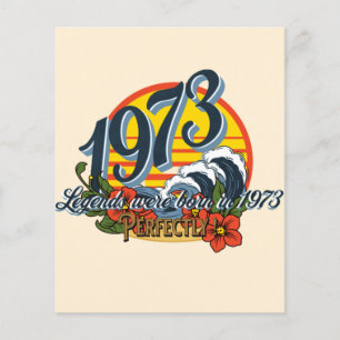 Prospectus 11,4 Cm X 14,2 Cm légendes sont nées en 1973