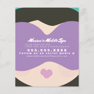 Prospectus 11,4 Cm X 14,2 Cm Location Spa pour enfants