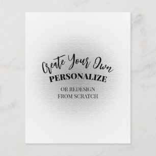 Prospectus 11,4 Cm X 14,2 Cm Make Your Own Custom