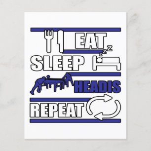 Prospectus 11,4 Cm X 14,2 Cm Manger tête de sommeil cadeau