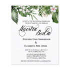 Mariage espagnol Feuilles tropicaux Nuestra Boda I