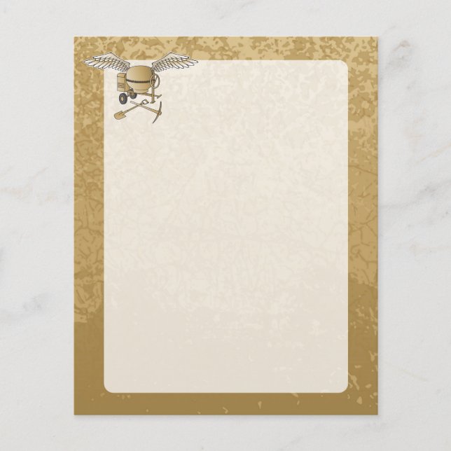 Prospectus 11,4 Cm X 14,2 Cm Mélangeur en béton beige (Devant)