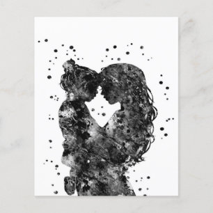 Prospectus 11,4 Cm X 14,2 Cm Mère et fille Idée cadeau, Cadeau d'anniversaire f
