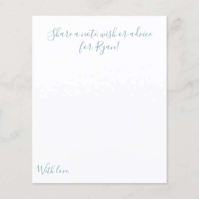 Prospectus 11,4 Cm X 14,2 Cm Message dans une bouteille 1er Anniversaire de la  (Devant)