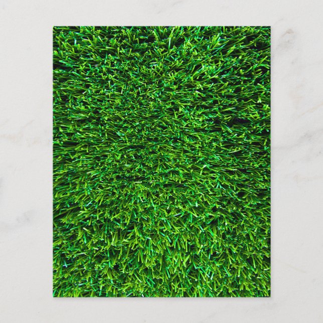 Prospectus 11,4 Cm X 14,2 Cm Modèle vert (Devant)