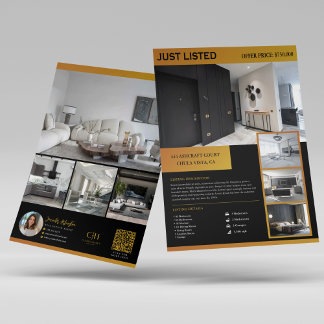 Prospectus 11,4 Cm X 14,2 Cm Modern Real Estate | Luxury Property