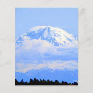 Prospectus 11,4 Cm X 14,2 Cm Mont Ranier