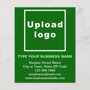 Prospectus 11,4 Cm X 14,2 Cm Nom de la marque commerciale sur le prospectus ver