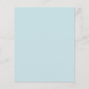 Prospectus 11,4 Cm X 14,2 Cm oh bébé LÉGER PASTEL BLEU ARRIÈRE - PLAN GARÇON TE