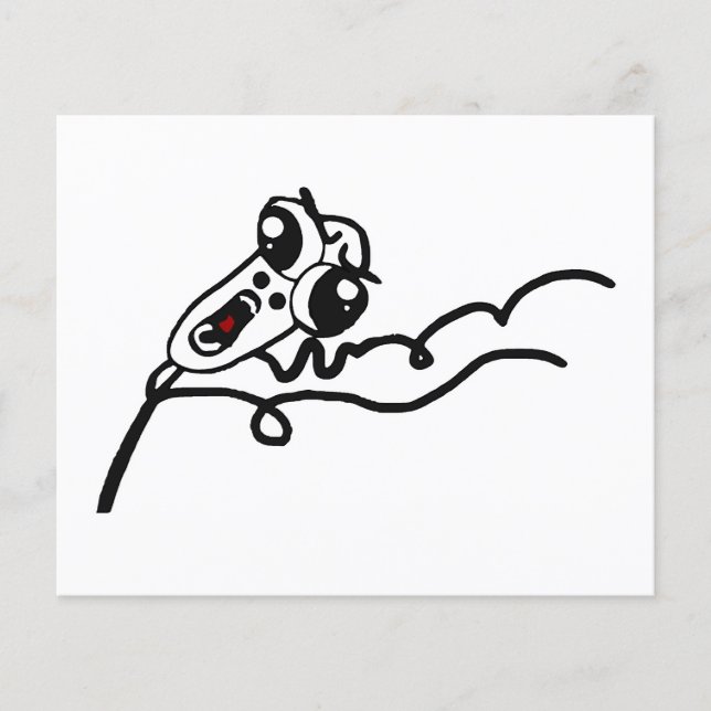 Prospectus 11,4 Cm X 14,2 Cm OMG RUN Scared Rage Face Comic Meme (Devant)