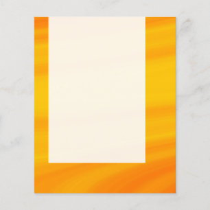 Prospectus 11,4 Cm X 14,2 Cm Panneau 011 - Situation orange