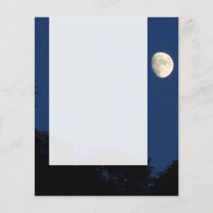 Prospectus 11,4 Cm X 14,2 Cm Panneau 025 - Lune