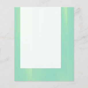 Prospectus 11,4 Cm X 14,2 Cm Panneau 029 - Aqua Abstrait
