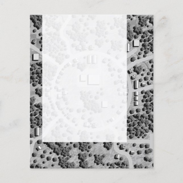 Prospectus 11,4 Cm X 14,2 Cm Panneau 047 - Paysage imaginaire (Devant)