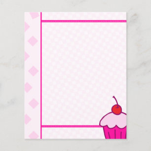 Prospectus 11,4 Cm X 14,2 Cm Papeterie Cupcake