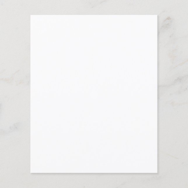 Prospectus 11,4 Cm X 14,2 Cm Papier circulaire de 4,5 po x 5,6 po (Devant)