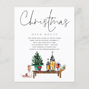 Prospectus 11,4 Cm X 14,2 Cm PAPIER   Invitation des lanternes de Noël