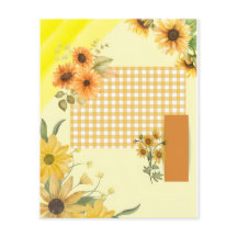Papier jaune pour album