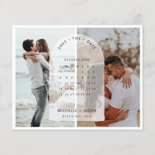 Prospectus 11,4 Cm X 14,2 Cm Photographie du calendrier de l'arc BUDGET Enregis