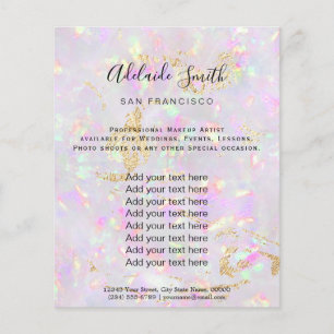 Prospectus 11,4 Cm X 14,2 Cm prospectus de conception minérale