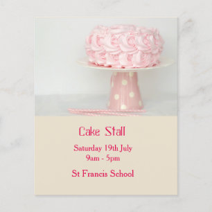 Prospectus 11,4 Cm X 14,2 Cm Publicité pour vente de gâteaux