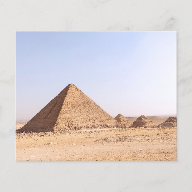 Prospectus 11,4 Cm X 14,2 Cm Pyramides d'Égypte (Devant)