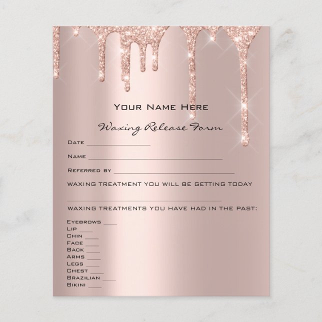 Prospectus 11,4 Cm X 14,2 Cm Renonciation à la responsabilité de cirage Formula (Devant)