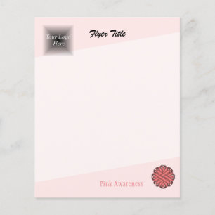 Prospectus 11,4 Cm X 14,2 Cm Ruban aux fleurs roses par Kenneth Yoncich