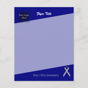 Prospectus 11,4 Cm X 14,2 Cm Ruban standard gris par Kenneth Yoncich