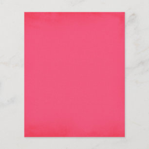 PROSPECTUS 11,4 CM X 14,2 CM SLURPIE D'ÉTÉ STRAWBERRY CHAUD ROSE MUR ARRIÈRE - 