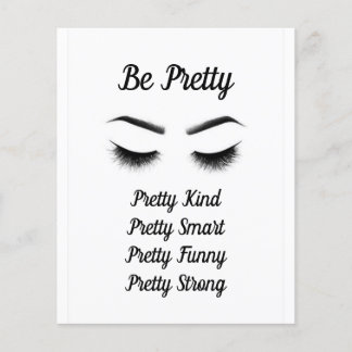 Prospectus 11,4 Cm X 14,2 Cm Soit Jolie Citation