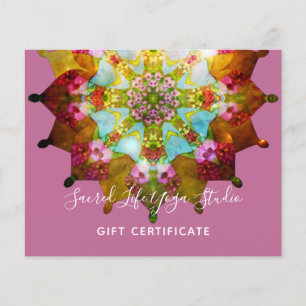 Prospectus 11,4 Cm X 14,2 Cm Sol Mandala