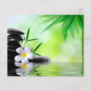 Prospectus 11,4 Cm X 14,2 Cm Spa bien-être massage beauté Circulaire