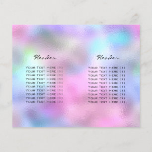 Prospectus 11,4 Cm X 14,2 Cm Spark Parties scintillant maquillage Eyelash Prix