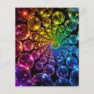 Prospectus 11,4 Cm X 14,2 Cm Spheres Iridescente retour sur Fibonacci suite