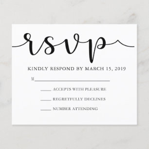 Prospectus 11,4 Cm X 14,2 Cm Swirl RSVP   Budget