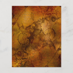 Prospectus 11,4 Cm X 14,2 Cm texture-594545 ANCIENNE CARTE MONDIALE VOYAGE OR T