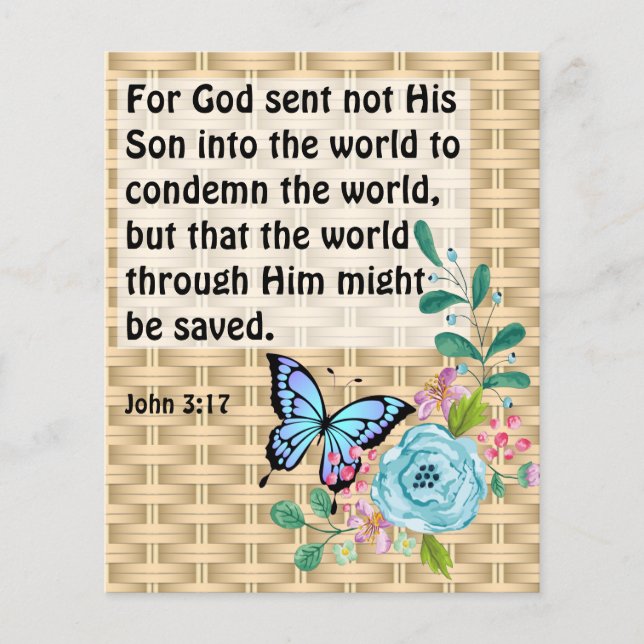 Prospectus 11,4 Cm X 14,2 Cm Traction évangélique (Devant)