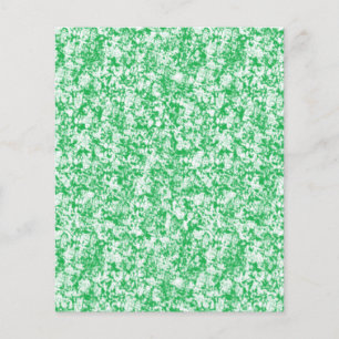 Prospectus 11,4 Cm X 14,2 Cm un arrière - plan vert et blanc avec de petits poi