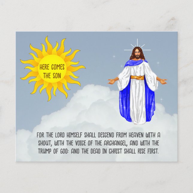 Prospectus 11,4 Cm X 14,2 Cm Voici le fils (Devant)