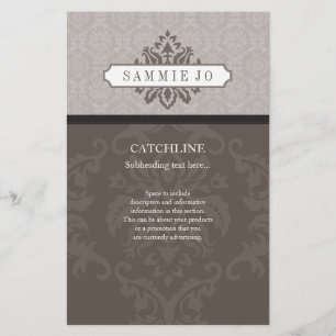 Prospectus 14 Cm X 21,6 Cm 027 Sammie Jo :: FLYERS