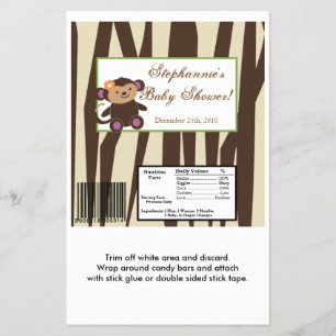 Prospectus 14 Cm X 21,6 Cm 2 Hershey's grand bar Wrapper Jacana Purple Animal