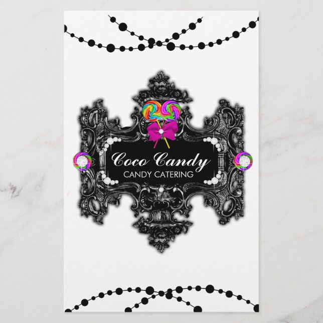 Prospectus 14 Cm X 21,6 Cm 311 Candy Wonderland noir blanc (Devant)
